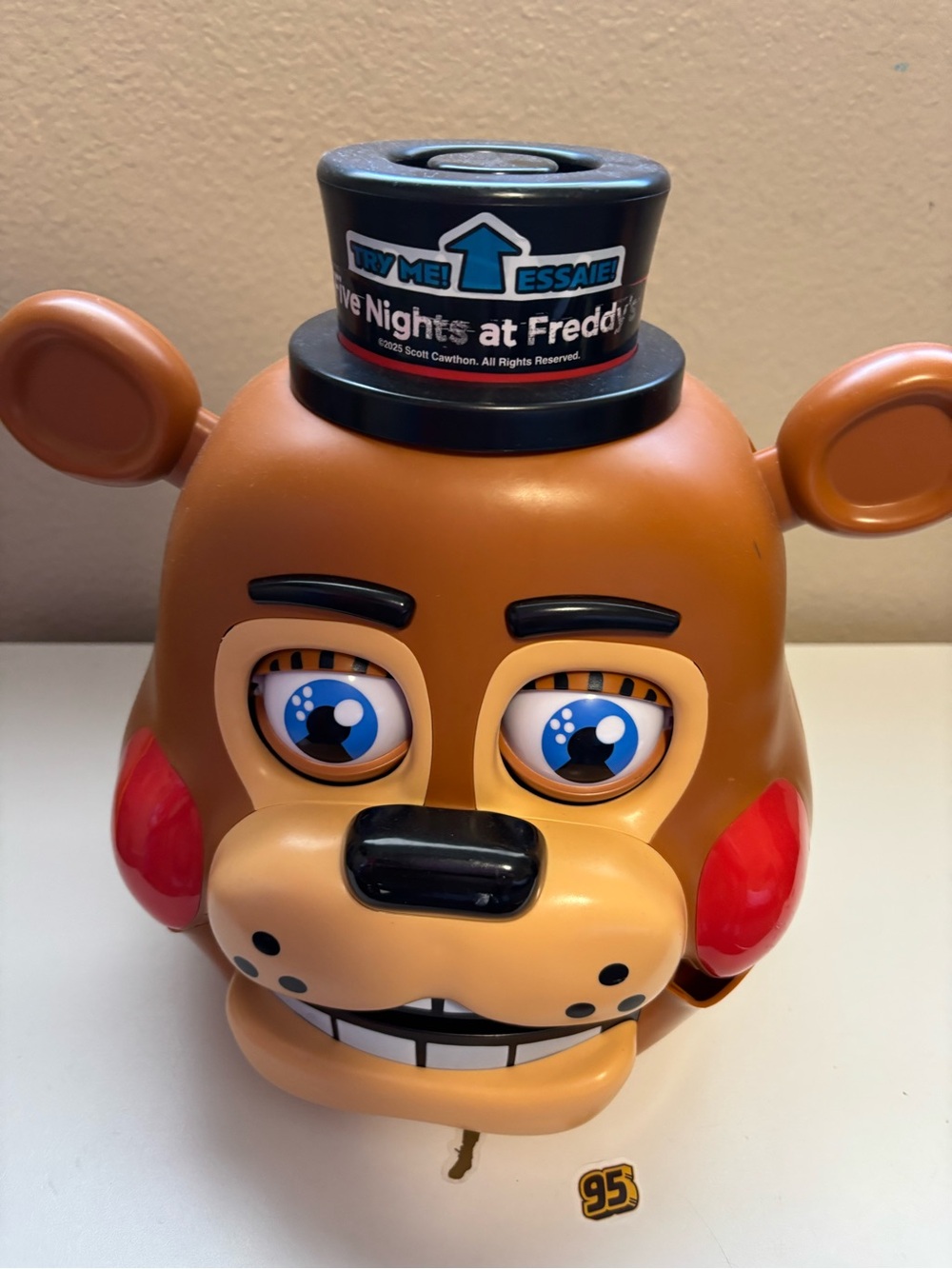 Five Nights at Freddy's Freddy Fazbear Head Toy